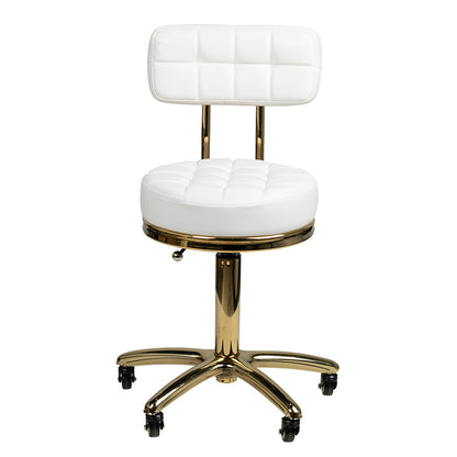 Kosmetik taburet - Hvid AM-961