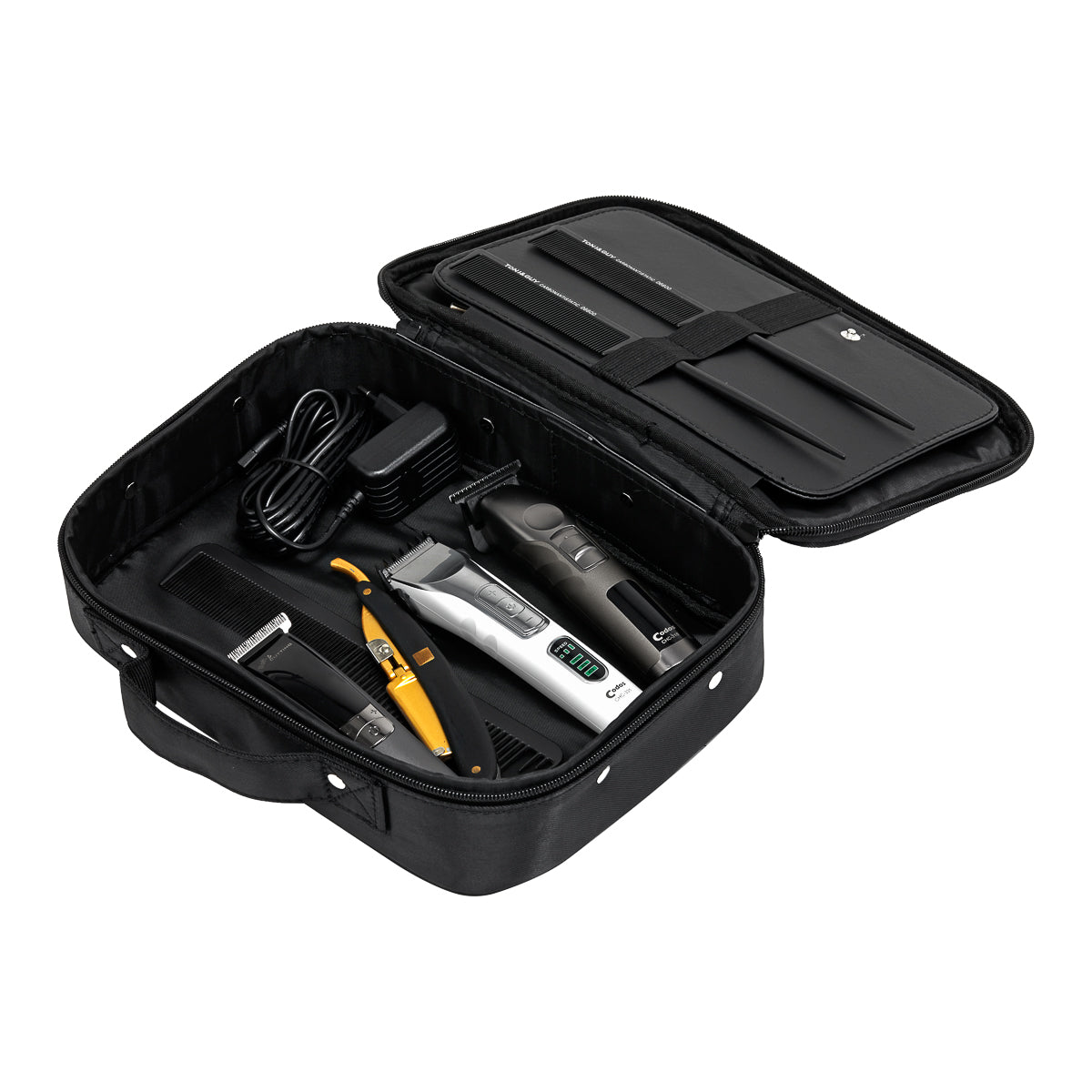 Friseurkoffer - Materialkoffer schwarz