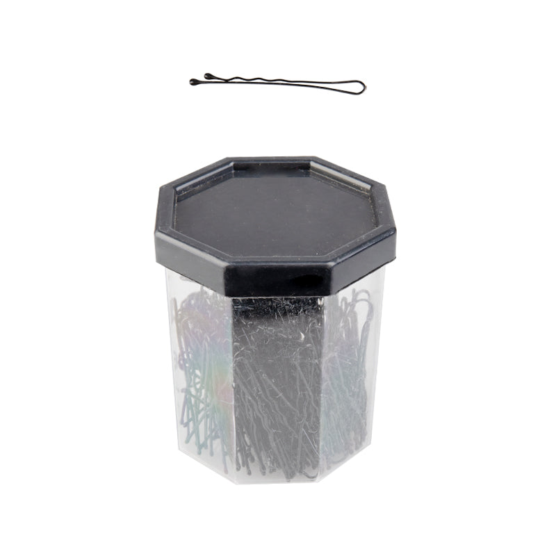 Frisør hårnåle E-62 150 stk 4,9 cm, sort - Next Cosmeitcs