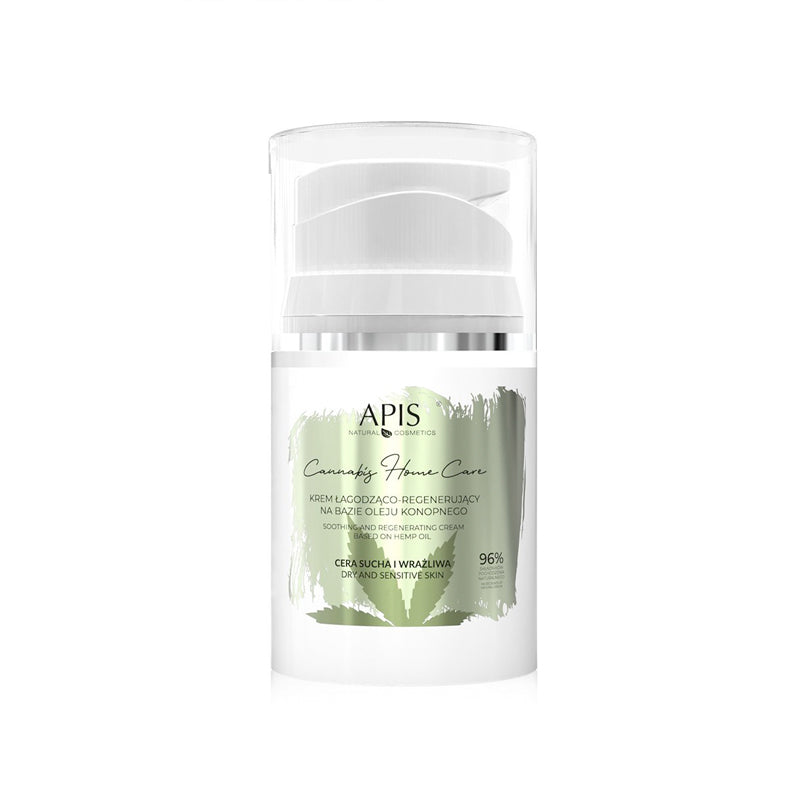 Apis Cannabis - Regenererende creme baseret på hampolie - Next Cosmeitcs