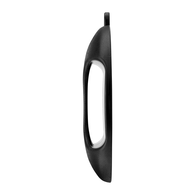 Rundt frisørspejl Q-29 sort - Next Cosmeitcs