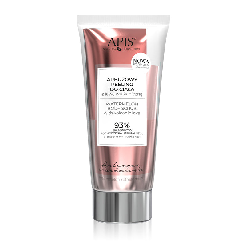 Apis - Vandmelon bodyscrub med vulkansk lava - Next Cosmeitcs