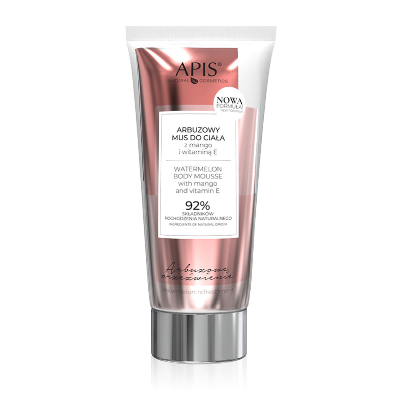 Apis - Vandmelon body mousse med mango og Vitamin-E