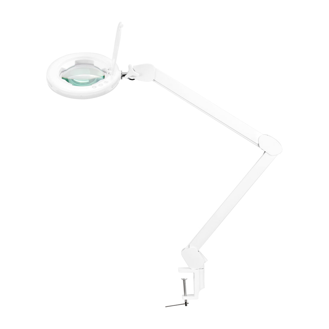GLOW - Luplampe 8021 til bordmontering justerbar lysfarve - Next Cosmeitcs