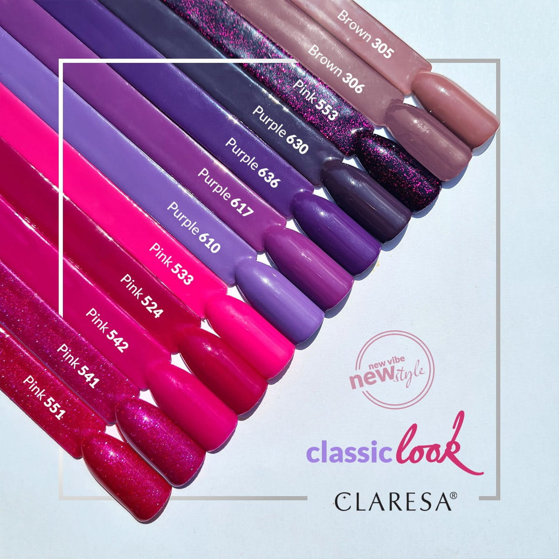 CLARESA Hybrid lak BRUN 305 -5g - Next Cosmeitcs