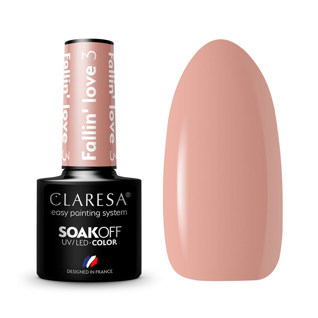 CLARESA Hybrid neglelak FALLIN"LOVE 3 -5g - Next Cosmeitcs
