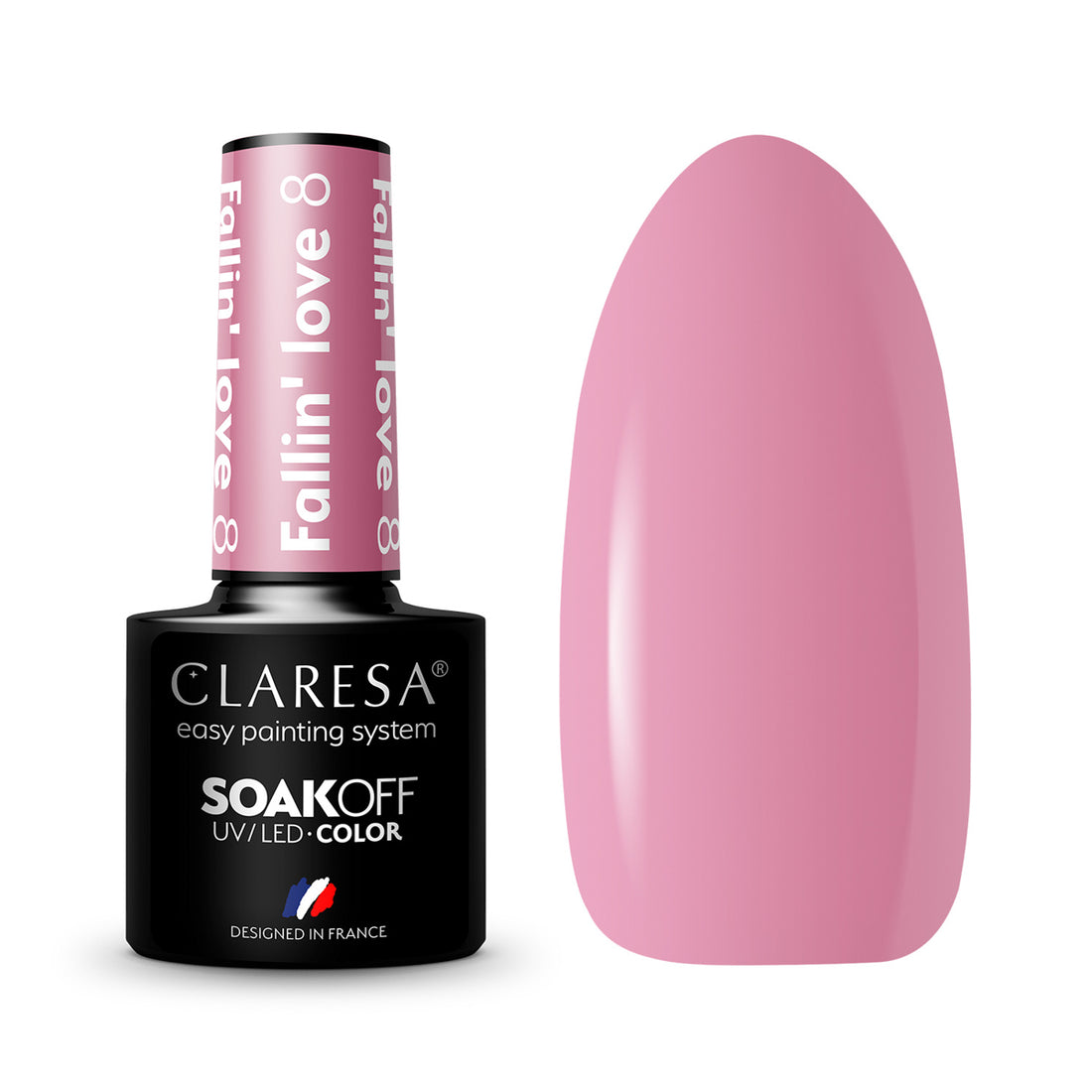 CLARESA Hybrid neglelak FALLIN"LOVE 8-5g - Next Cosmeitcs