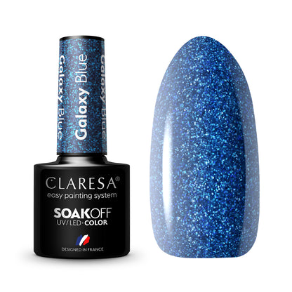 CLARESA Hybrid neglelak Galaxy Blue 5g - Next Cosmeitcs