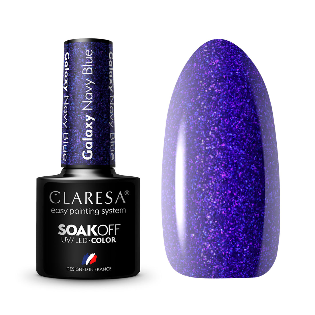 CLARESA Galaxy Navy Blue hybrid neglelak 5g