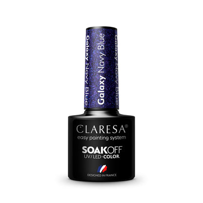 CLARESA Galaxy Navy Blue hybrid neglelak 5g