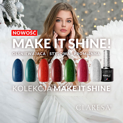 CLARESA Make It Shine 2 Hybrid Neglelak - 5 g