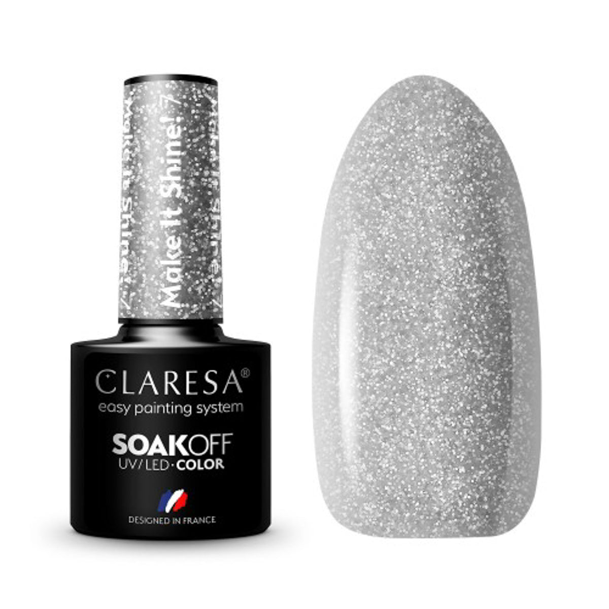 CLARESA Make It Shine 7 Hybrid Neglelak - 5 g