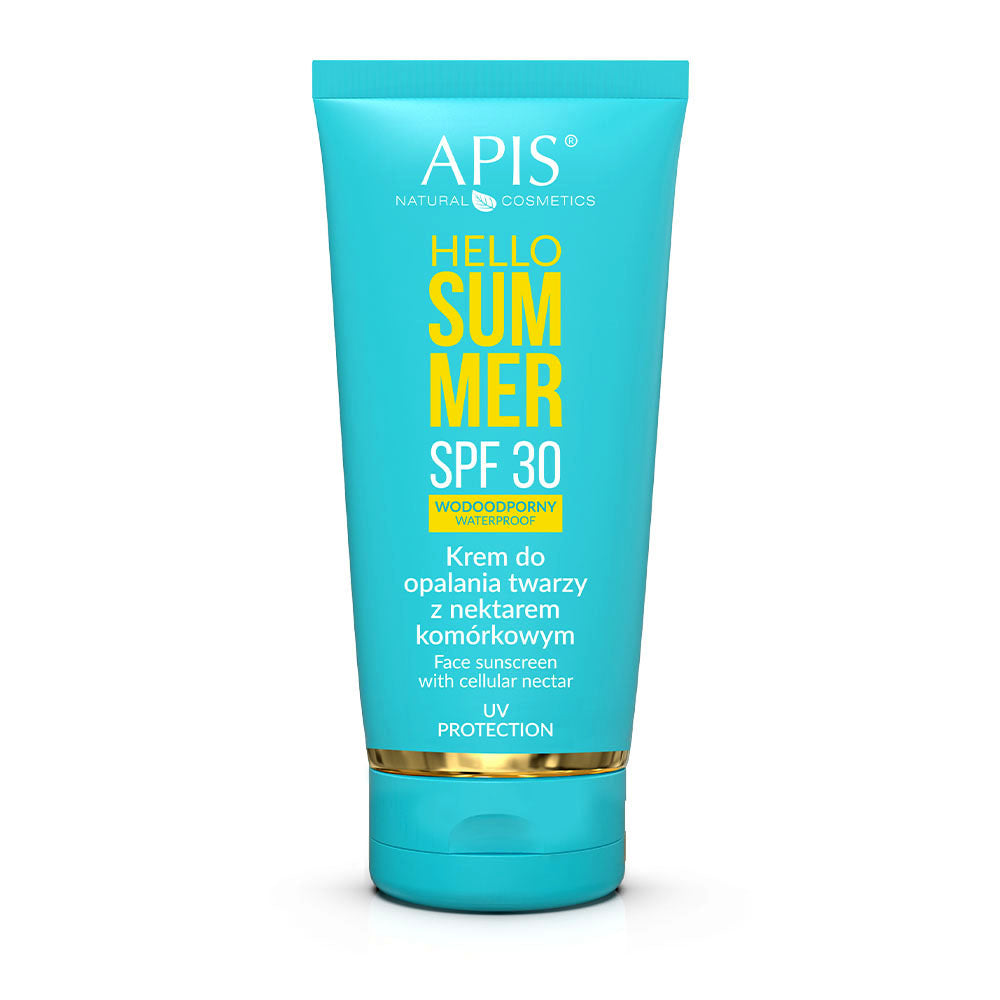 Apis Hello summer SPF 30, ansigts solcreme med cellenektar - Next Cosmeitcs