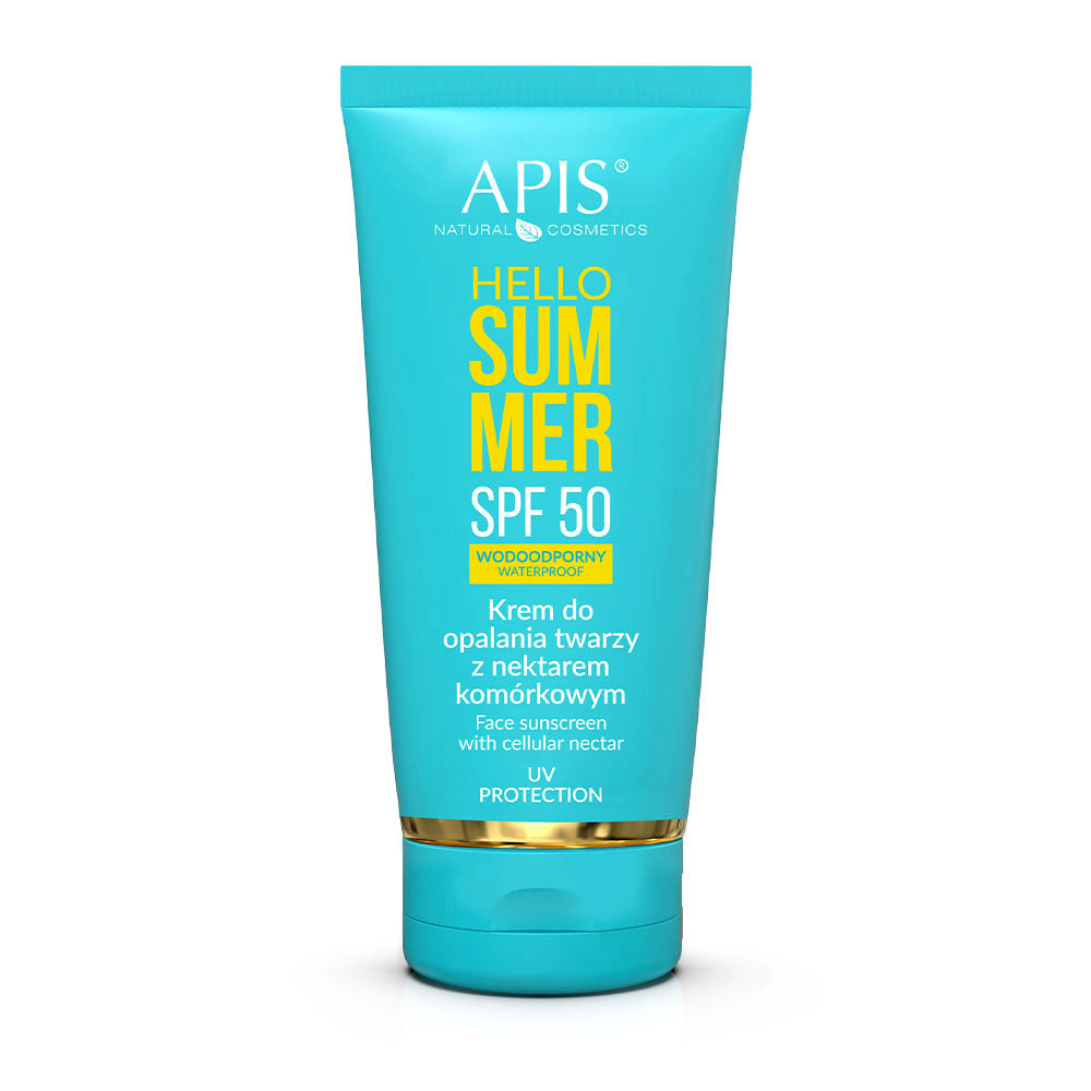 Apis Hello Summer SPF 50 - Ansigtssolcreme med cellenektar