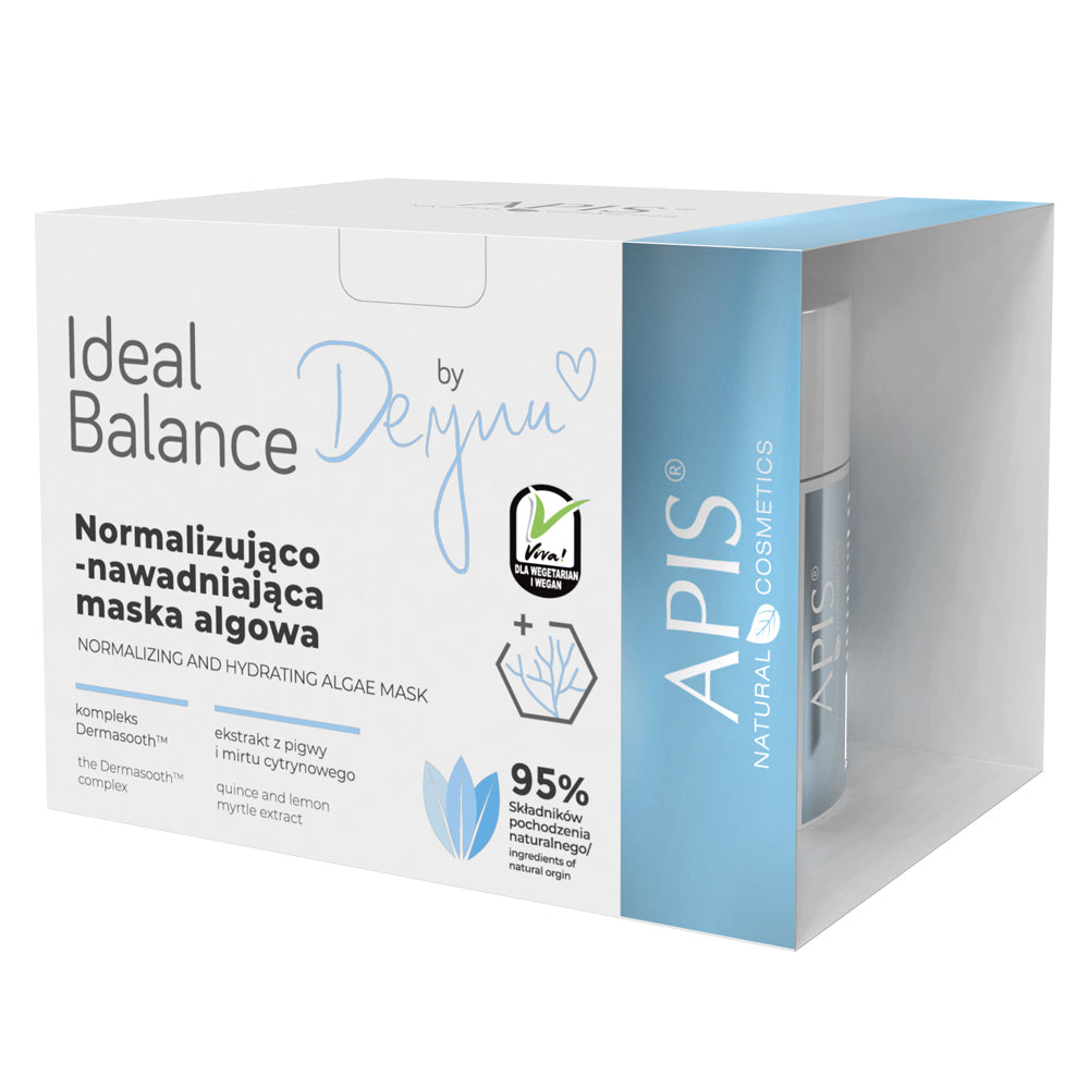 Apis Ideal Balance by Deynn - Normaliserende og Fugtgivende Alge Maske - Next Cosmeitcs