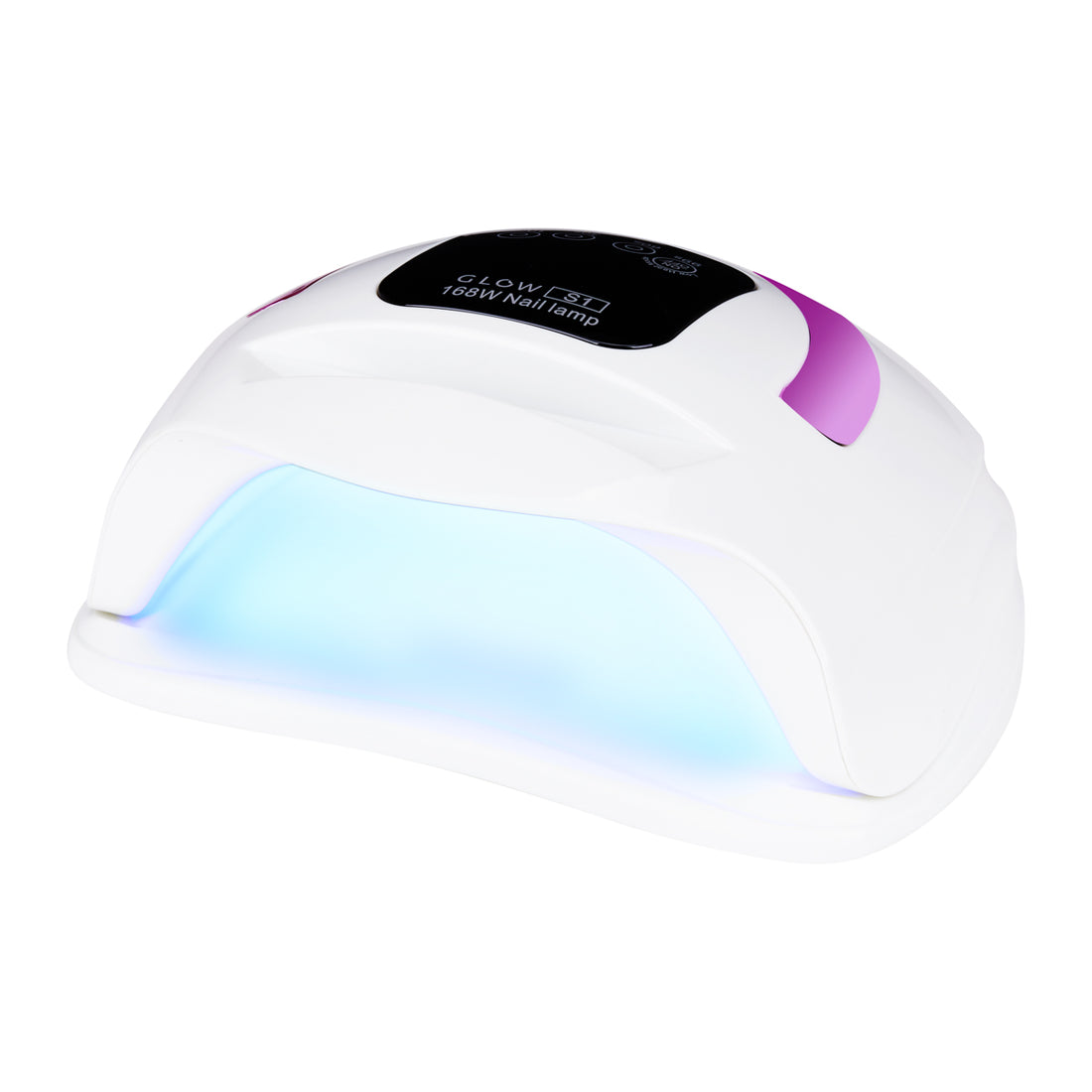 UV lampe Dual Led Glow S1 168W rosa guld - Next Cosmeitcs