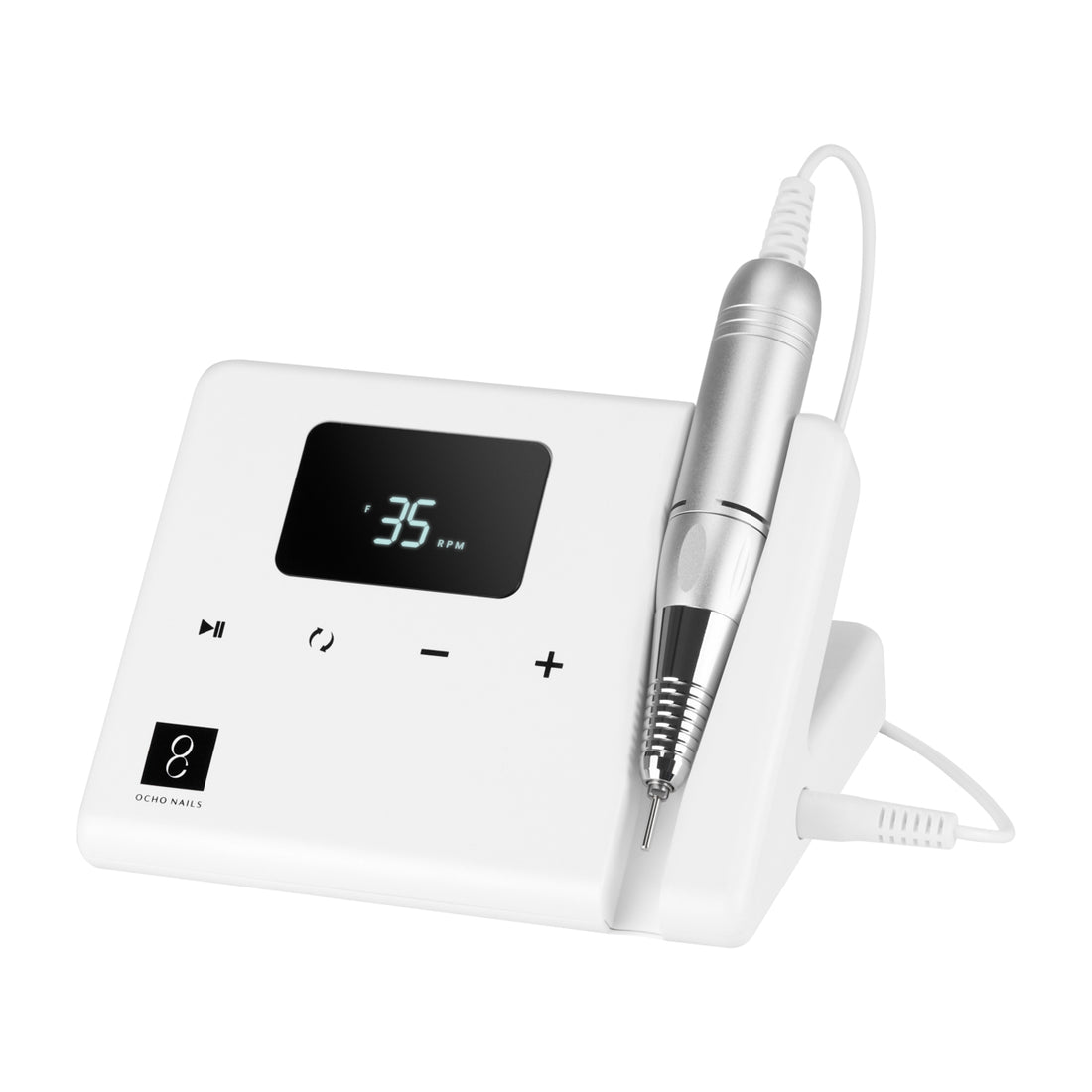 Elektrisk neglefil - OCHO TECHNIC 65W Hvid