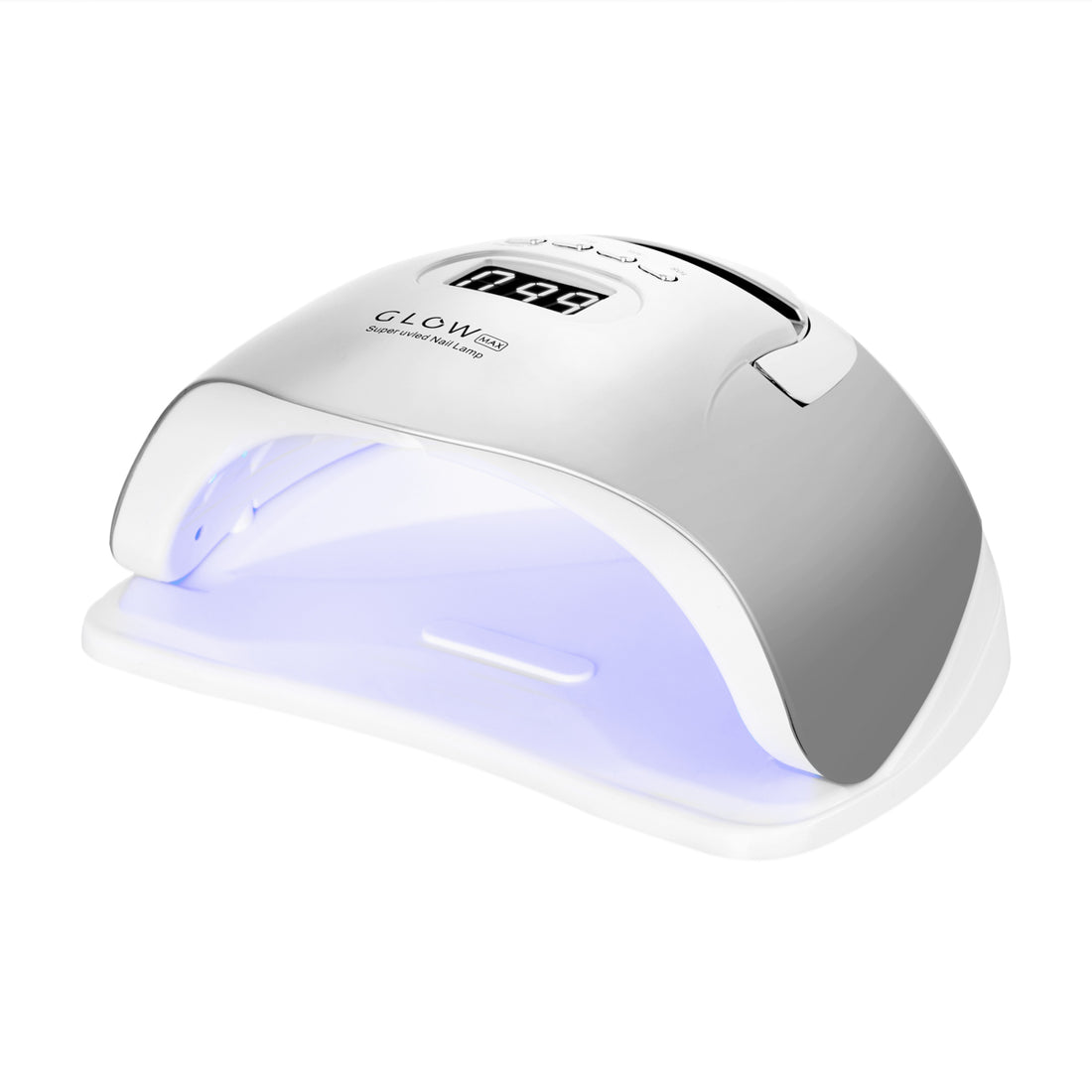 GLOW UV LED Neglelampe Sølv - 220W