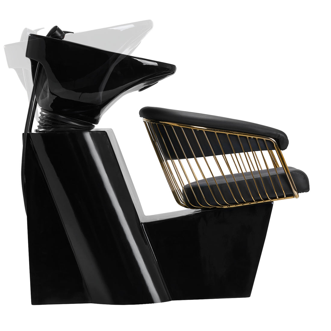 Gabbiano - Vaskestol Monaco Guld & Sort - Next Cosmeitcs
