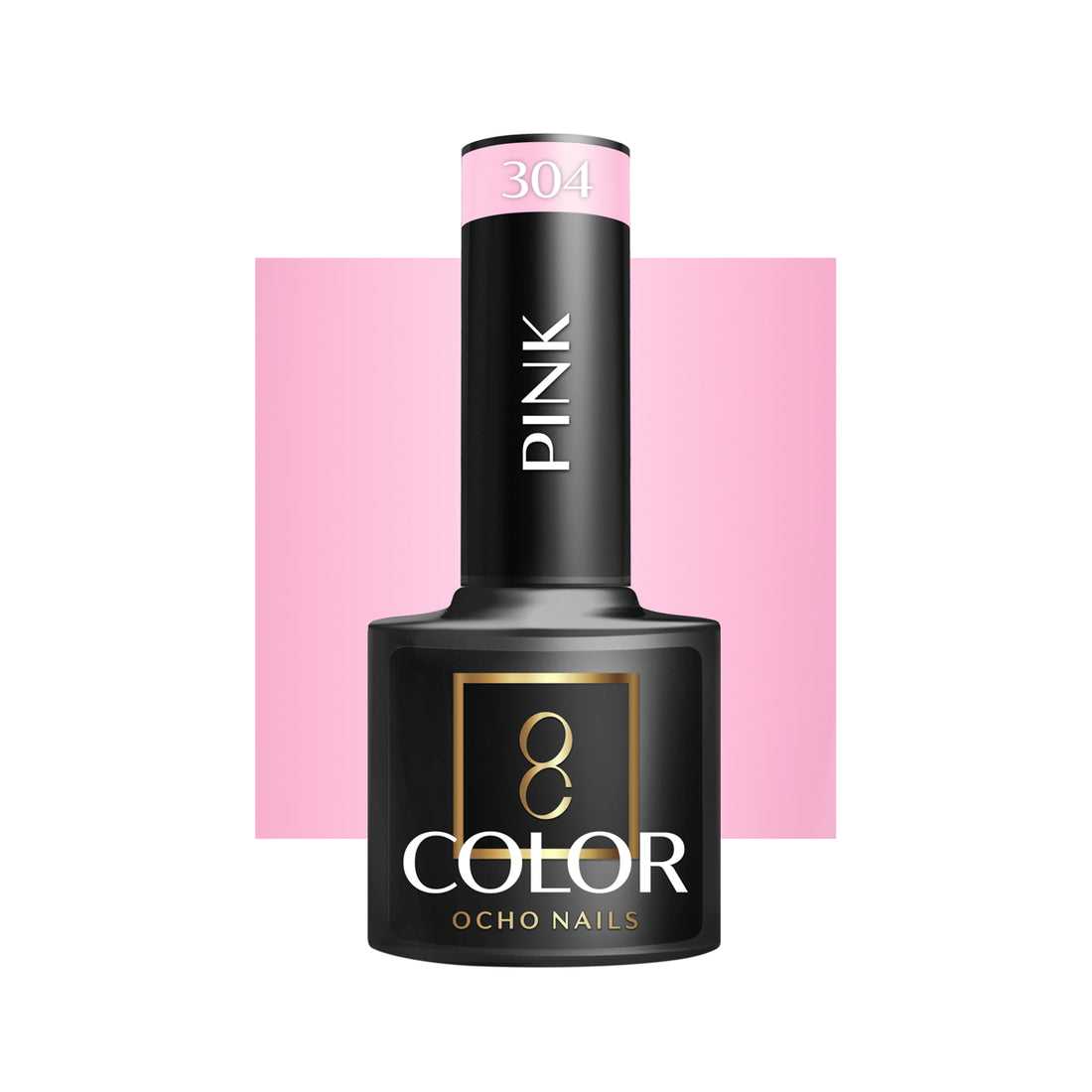 OCHO NAILS Hybrid Neglelak Pink 304 -5 g - Next Cosmeitcs