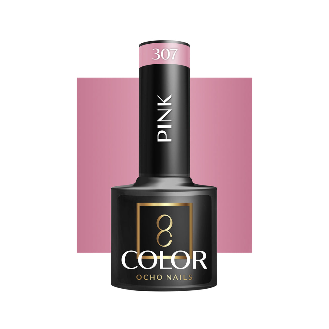 OCHO NAILS Hybrid Neglelak Pink 307 -5 g - Next Cosmeitcs