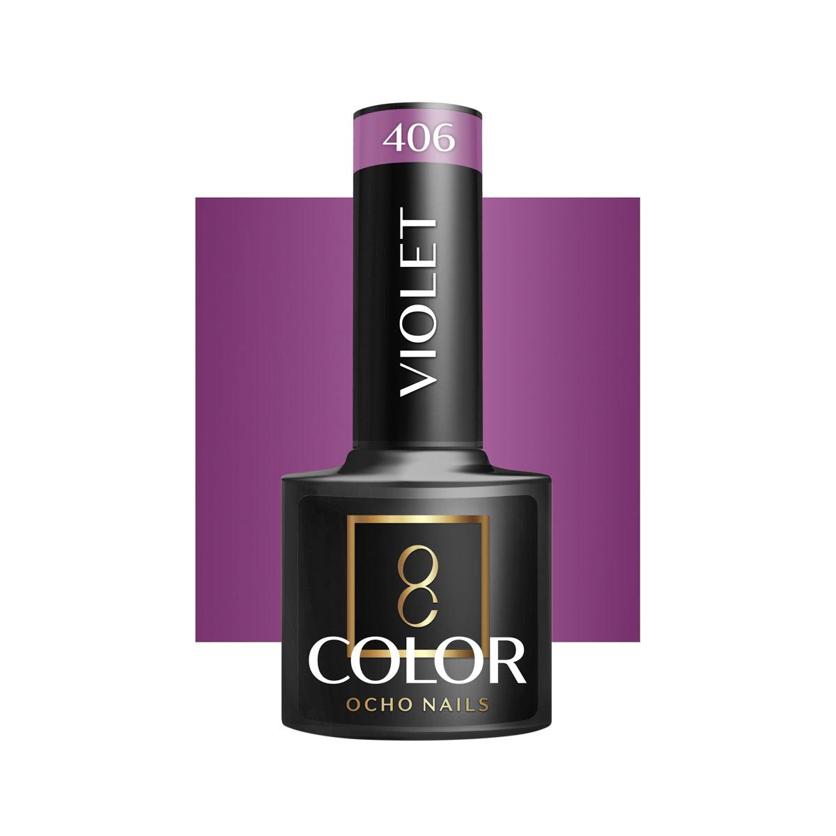 OCHO NAILS Hybrid Neglelak Violet 406 -5 g - Next Cosmeitcs