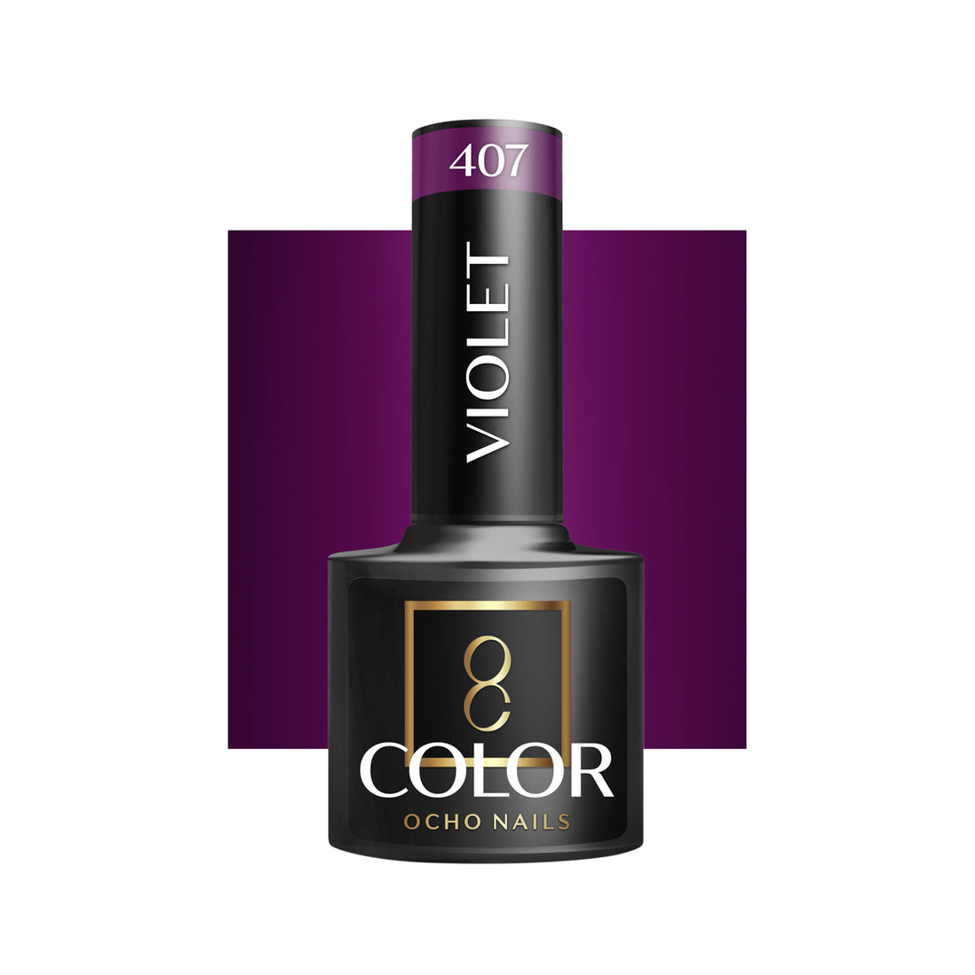 OCHO NAILS Hybrid Neglelak Violet 407 -5 g - Next Cosmeitcs