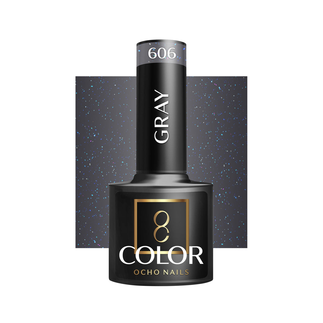 OCHO NAILS Hybrid neglelak grå 606 -5 g - Next Cosmeitcs