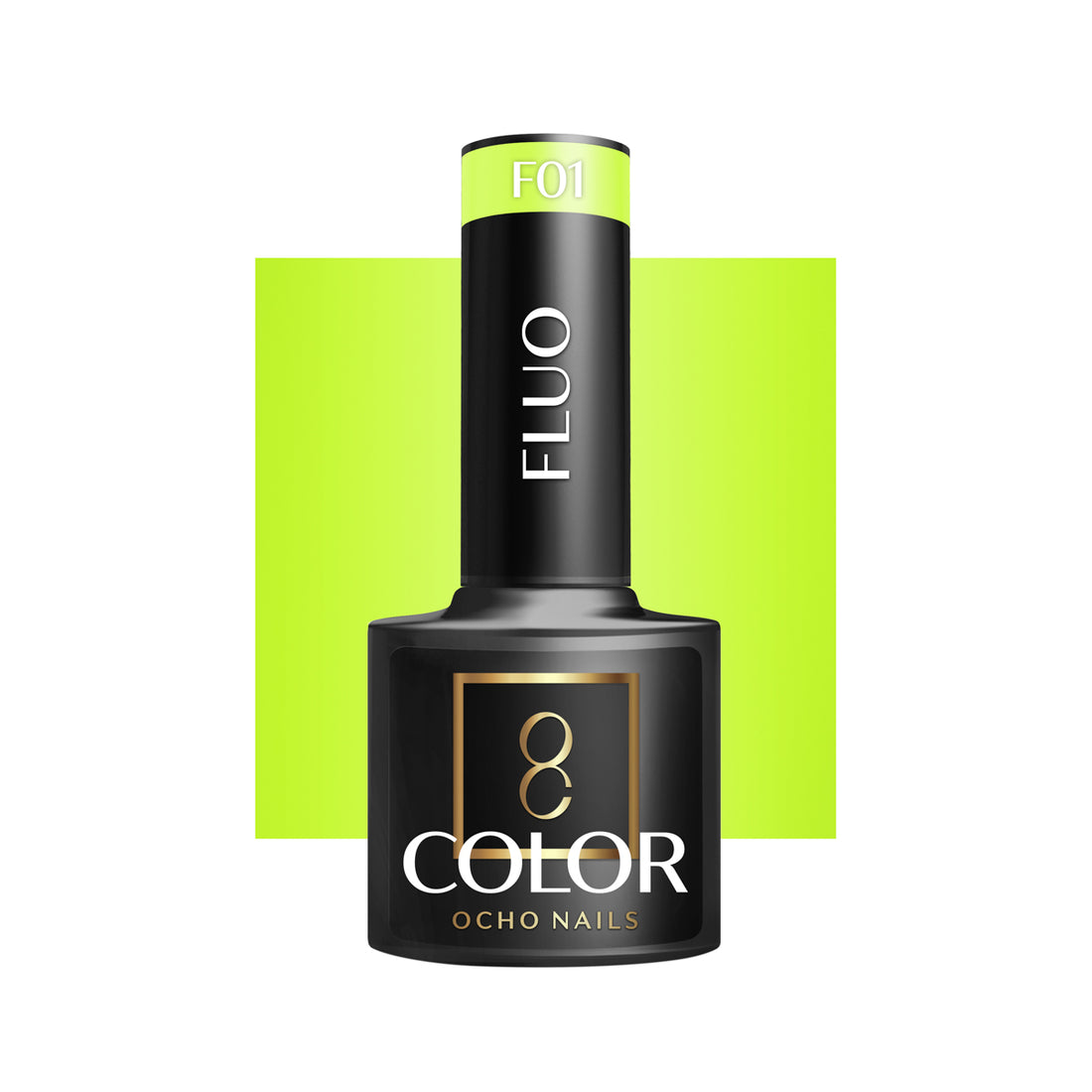 OCHO NAILS Hybrid neglelak Fluo F01 -5 g - Next Cosmeitcs