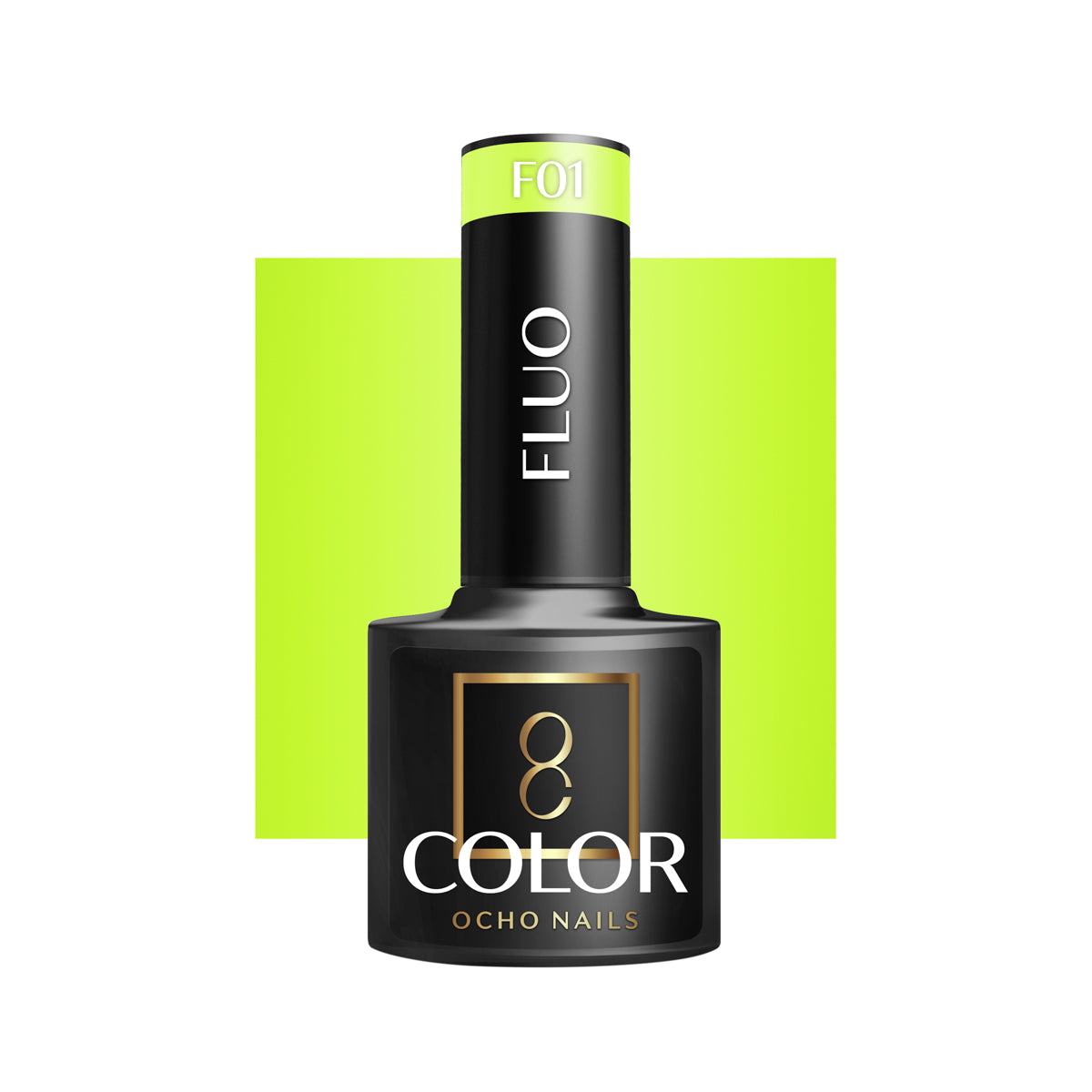 OCHO NAILS Hybrid neglelak Fluo F01 -5 g - Next Cosmeitcs