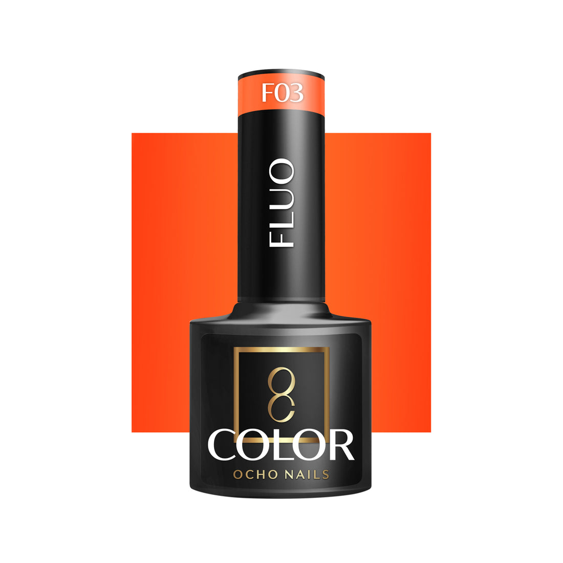 OCHO NAILS Hybrid neglelak Fluo F03 -5 g - Next Cosmeitcs