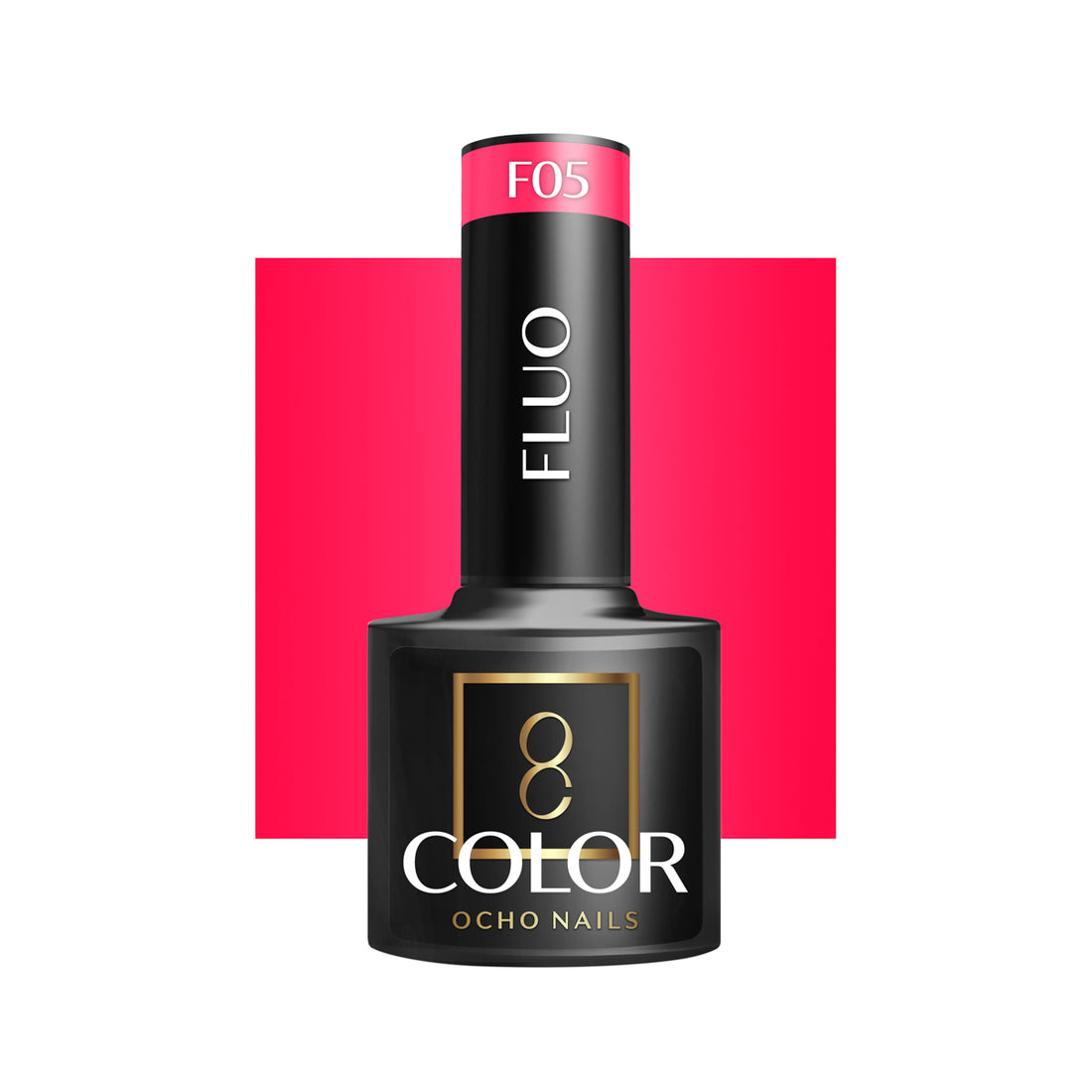 OCHO NAILS Hybrid neglelak Fluo F05 -5 g - Next Cosmeitcs