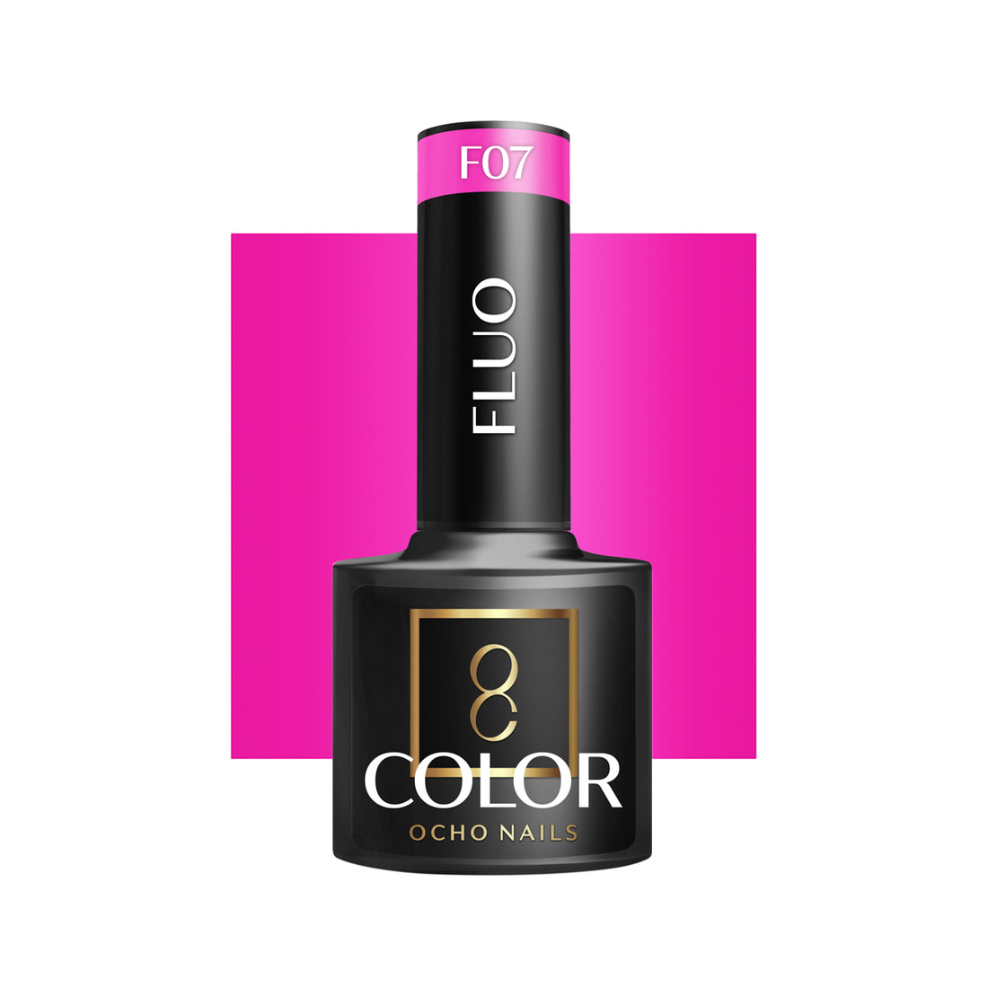 OCHO NAILS Hybrid neglelak Fluo F07 -5 g - Next Cosmeitcs