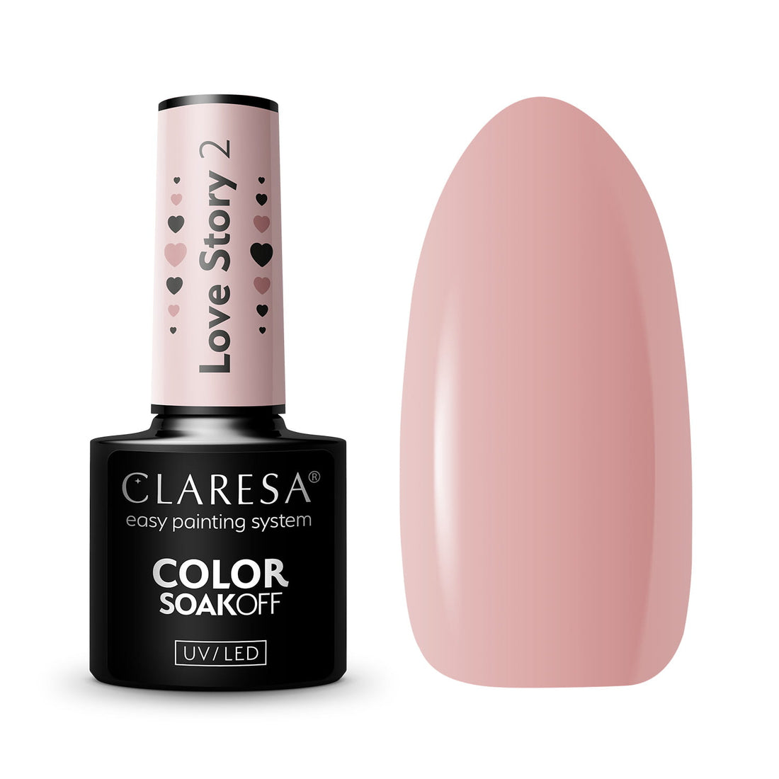 CLARESA LOVE STORY 2 Hybrid Neglelak - 5g