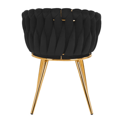 Makeup Stol QS-GW06G Velour Sort