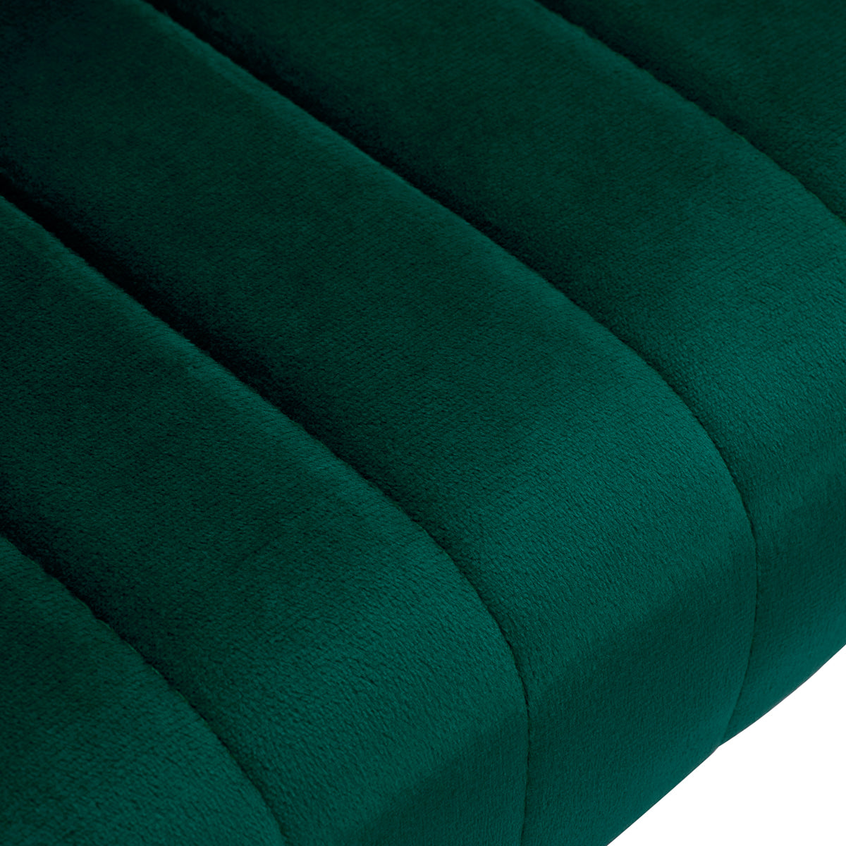 Drejestol QS-OF212G Velour Grøn - Next Cosmeitcs