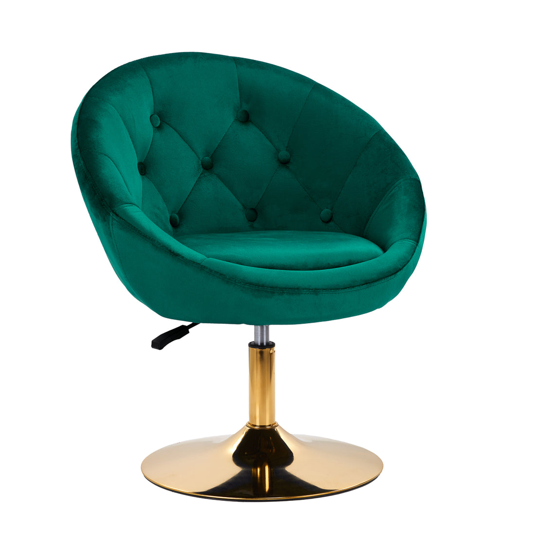 Drejestol QS-BL12B i Velour, Grøn - Next Cosmeitcs