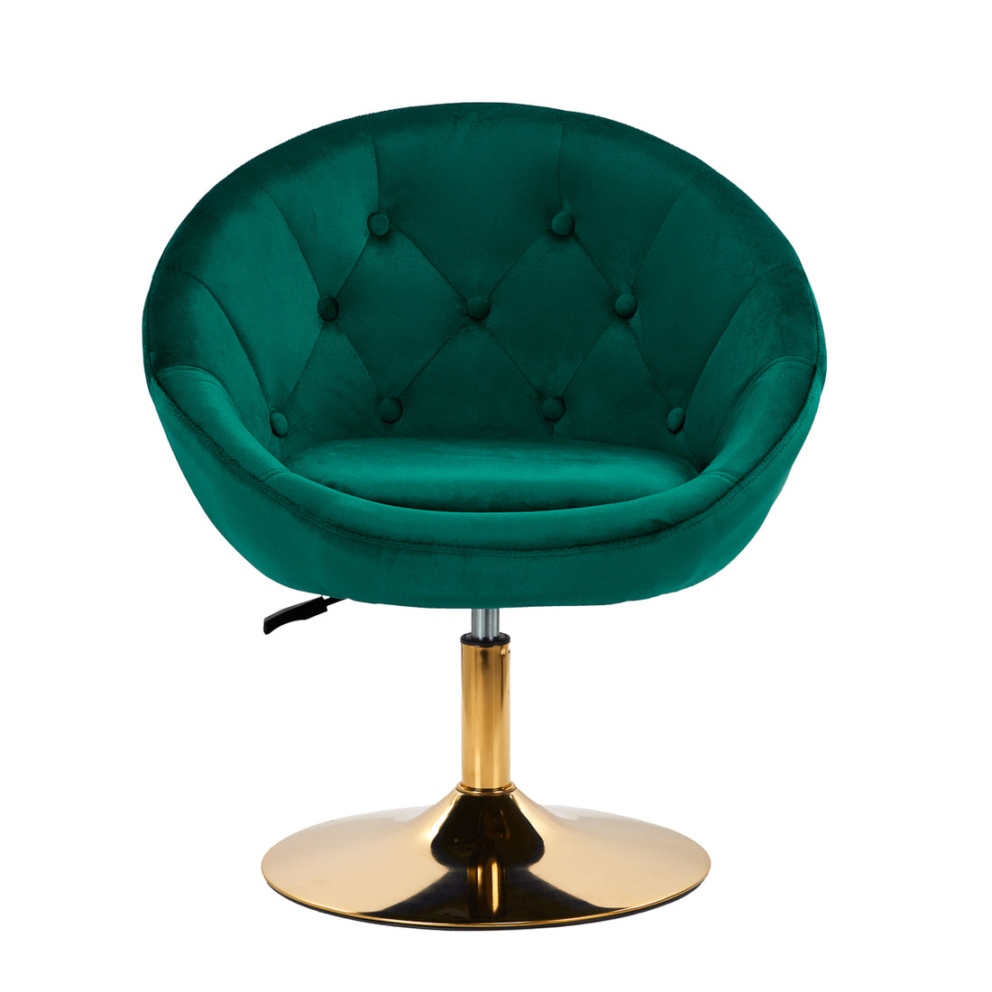 Drejestol QS-BL12B i Velour, Grøn - Next Cosmeitcs