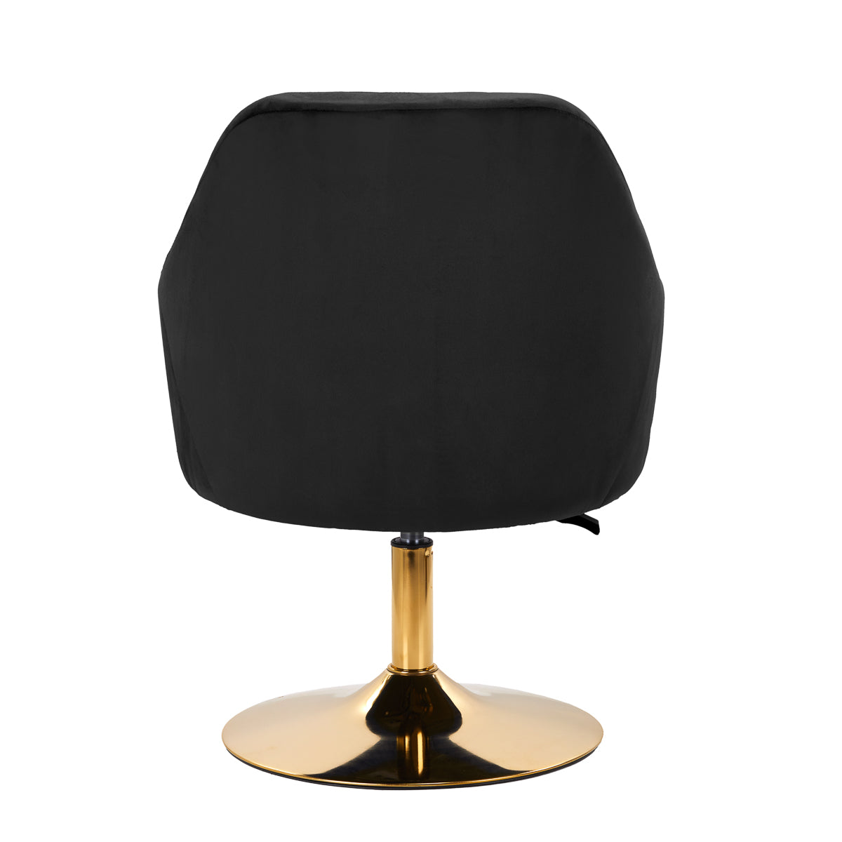 Drejestol QS-BL14G i Velour, Sort - Next Cosmeitcs