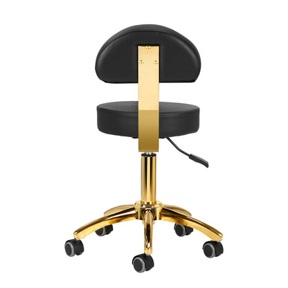 Kosmetisk Behandlerstol AM-304G Guld Sort - Next Cosmeitcs