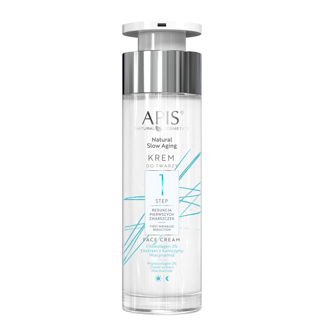 Apis Natural Slow Aging Face Cream STEP 1 Reduction of First Wrinkles 50 ml
