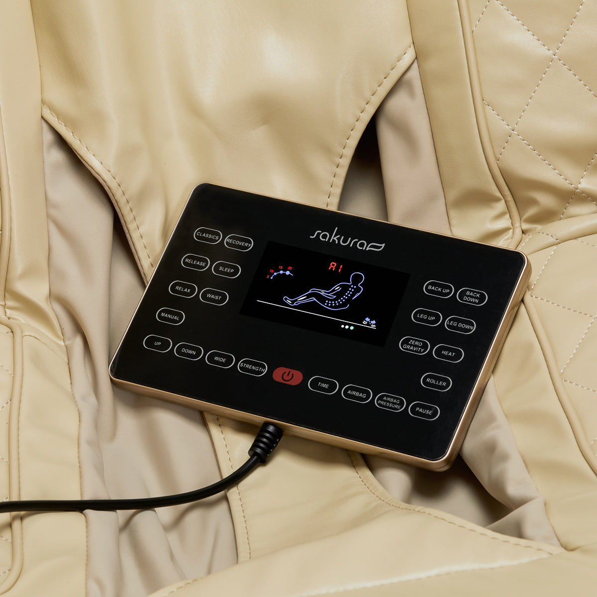 Sakura Comfort Plus 806 beige massagestol