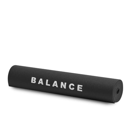 Yogamåtte BALANCE MAT - PVC SORT - Next Cosmeitcs