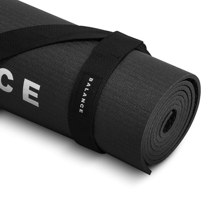 Yogamåtte BALANCE MAT - PVC SORT - Next Cosmeitcs