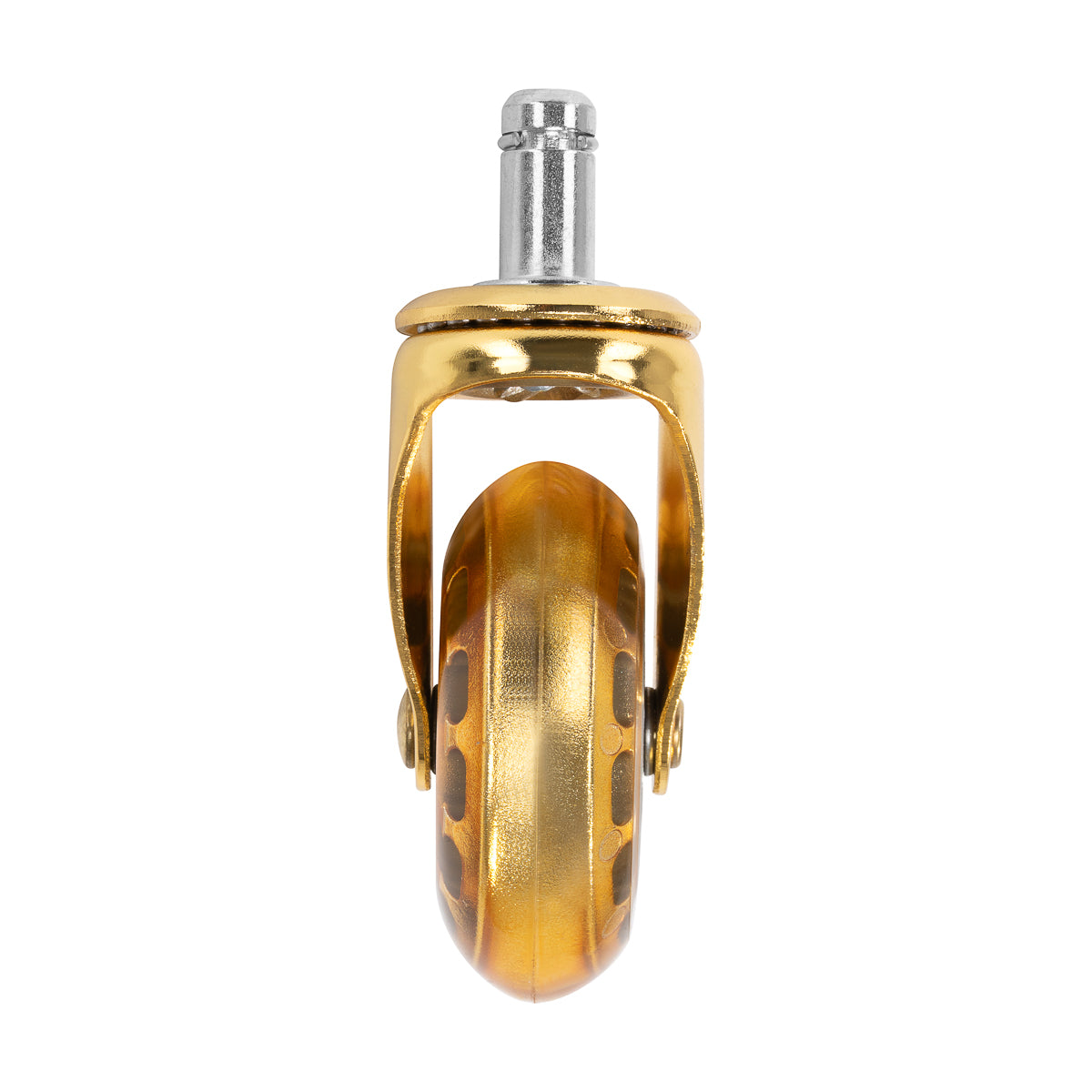 Goldene Gummirollen für Bürostühle, 5er-Set