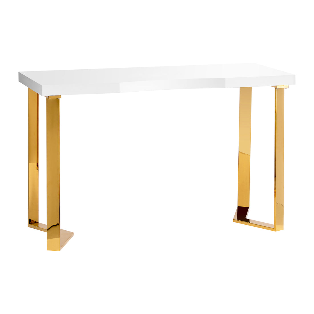 Momo 05-GL kosmetikbord – hvid og guld
