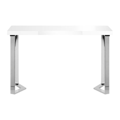 Momo 05-SL Kosmetiktisch – weiß und silber