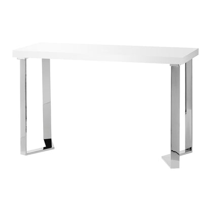 Momo 05-SL Kosmetiktisch – weiß und silber