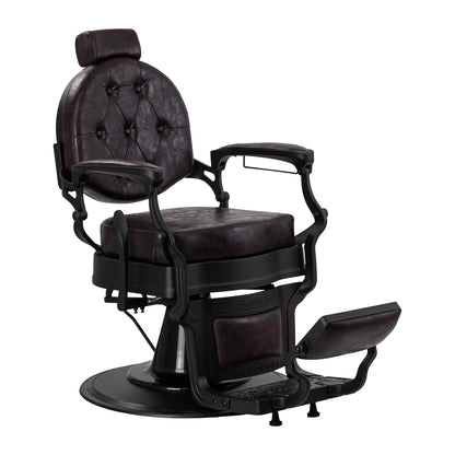 Gabbiano President barberstol – brun