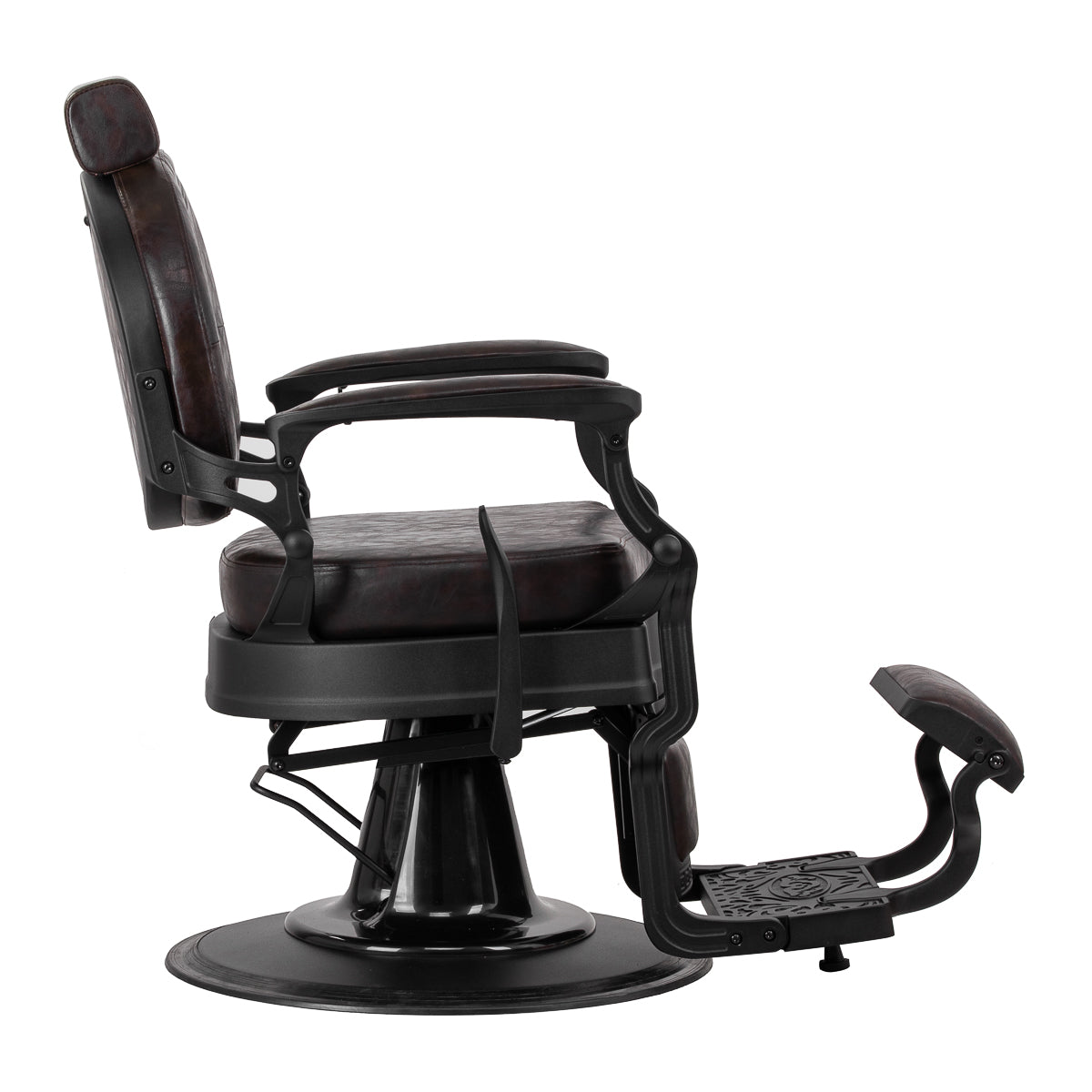 Gabbiano President barberstol – brun